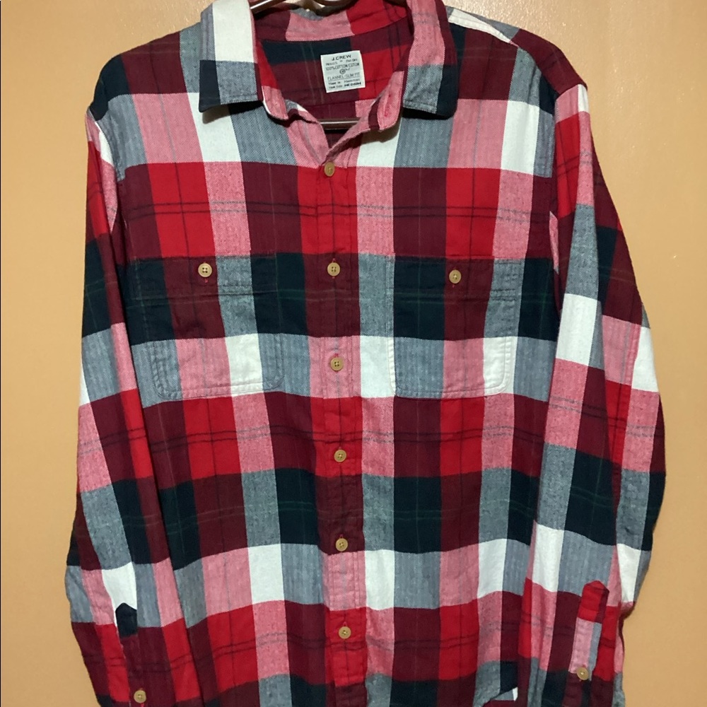 JCrew Flannel